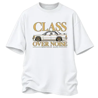 Класически Mercedes Class Over Noise върху Овърсайз