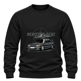 Класически Мерцедес Бенц върху Блуза