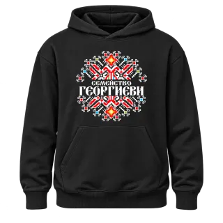 Коледен дизайн с шевици върху Худи