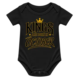 KINGS ARE BORN IN OCTOBER върху Боди