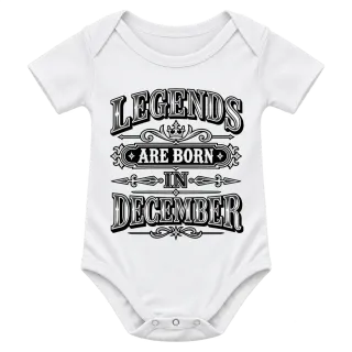 LEGENDS ARE BORN IN DECEMBER върху Боди