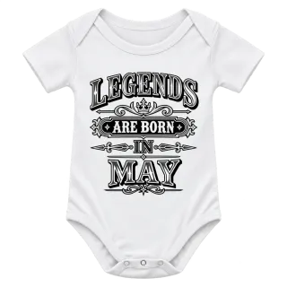 LEGENDS ARE BORN IN MAY върху Боди