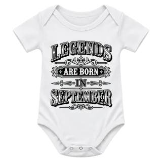 LEGENDS ARE BORN IN SEPTEMBER върху Боди