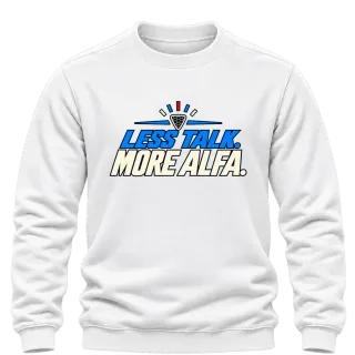 Less Talk More Alfa върху Блуза