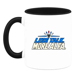 Less Talk More Alfa върху Чаша