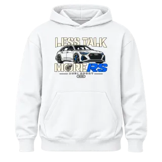 Less Talk More RS Audi върху Худи