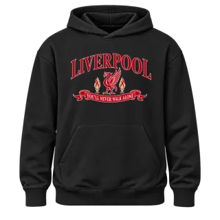 Ливърпул You'll Never Walk Alone върху Худи