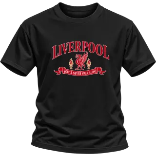 Ливърпул You'll Never Walk Alone върху Тениска