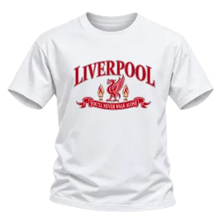 Ливърпул You'll Never Walk Alone върху Тениска