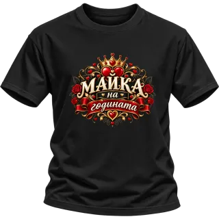 Майка на годината върху Тениска