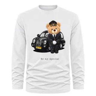 Мече Be my Special върху Тениска с дълъг ръкав