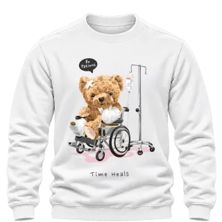 Мече Be Patient Time Heals върху Блуза