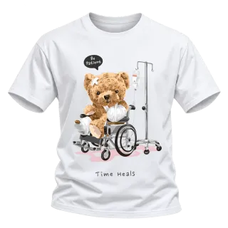 Мече Be Patient Time Heals върху Тениска