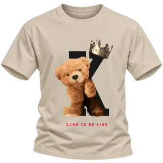 Мече Born to be King върху Тениска