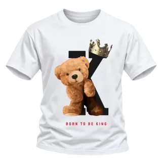 Мече Born to be King върху Тениска