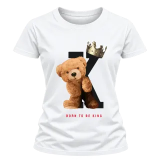 Мече Born to be King върху тениска