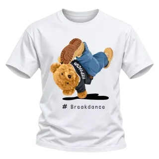 Мече breakdance върху Тениска