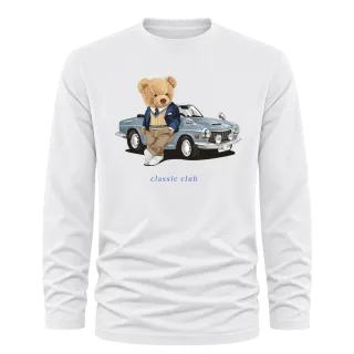 Мече classic club върху Тениска с дълъг ръкав