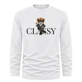 Мече CLASSY върху Тениска с дълъг ръкав