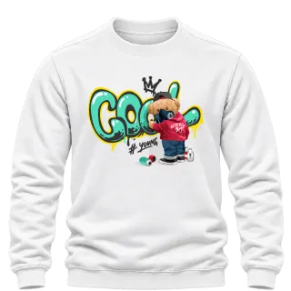 Мече Cool графит върху Блуза