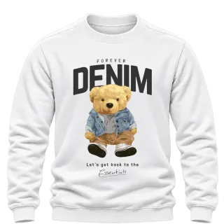 Мече DENIM върху Блуза