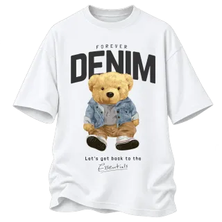 Мече DENIM върху Овърсайз