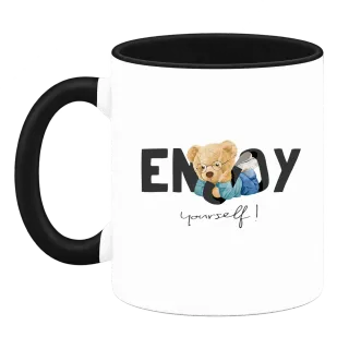 Мече Enjoy Yourself върху Чаша