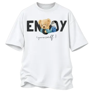 Мече Enjoy Yourself върху Овърсайз