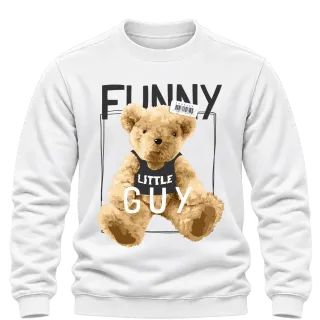 Мече Funny Little Guy върху Блуза