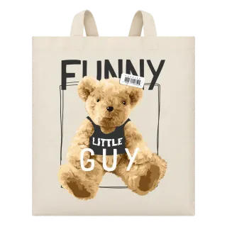 Мече Funny Little Guy върху Чанта