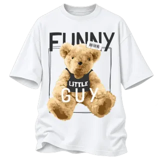Мече Funny Little Guy върху Овърсайз