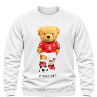Мече футболист #kcik off върху Блуза