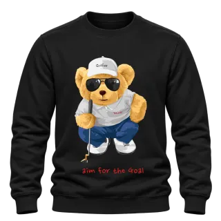 Мече голфър Aim for the goal върху Блуза