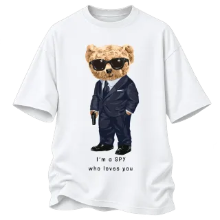 Мече I'm a SPY върху Овърсайз