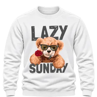 Мече Lazy Sunday върху Блуза