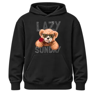Мече Lazy Sunday върху Худи
