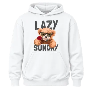 Мече Lazy Sunday върху Худи