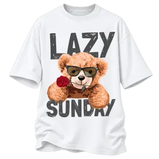 Мече Lazy Sunday върху Овърсайз