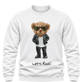 Мече Lets Rock върху Блуза