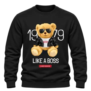 Мече Like a Boss върху Блуза