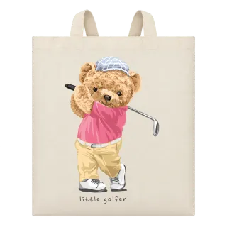 Мече little golfer върху Чанта
