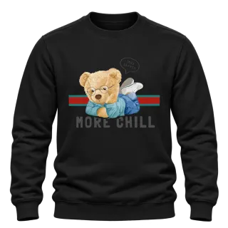 Мече More Chill върху Блуза