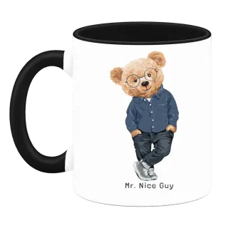 Мече Mr. Nice Guy върху Чаша