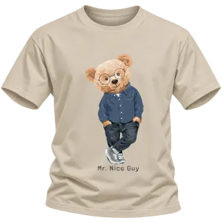 Мече Mr. Nice Guy върху Тениска