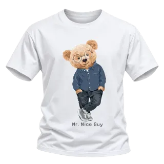 Мече Mr. Nice Guy върху Тениска