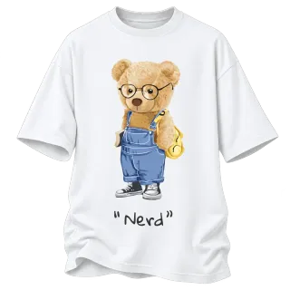 Мече Nerd върху Овърсайз