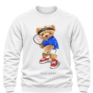 Мече play hard тенис върху Блуза