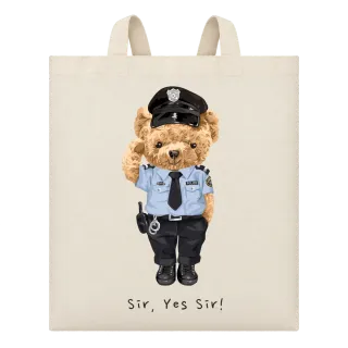 Мече полицай Sir, Yes Sir! върху Чанта