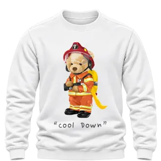 Мече пожарникар Cool Down върху Блуза