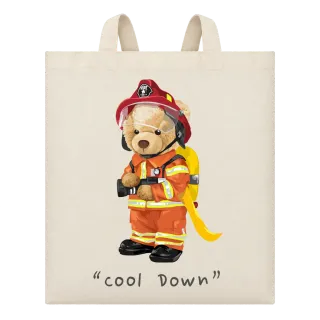 Мече пожарникар Cool Down върху Чанта